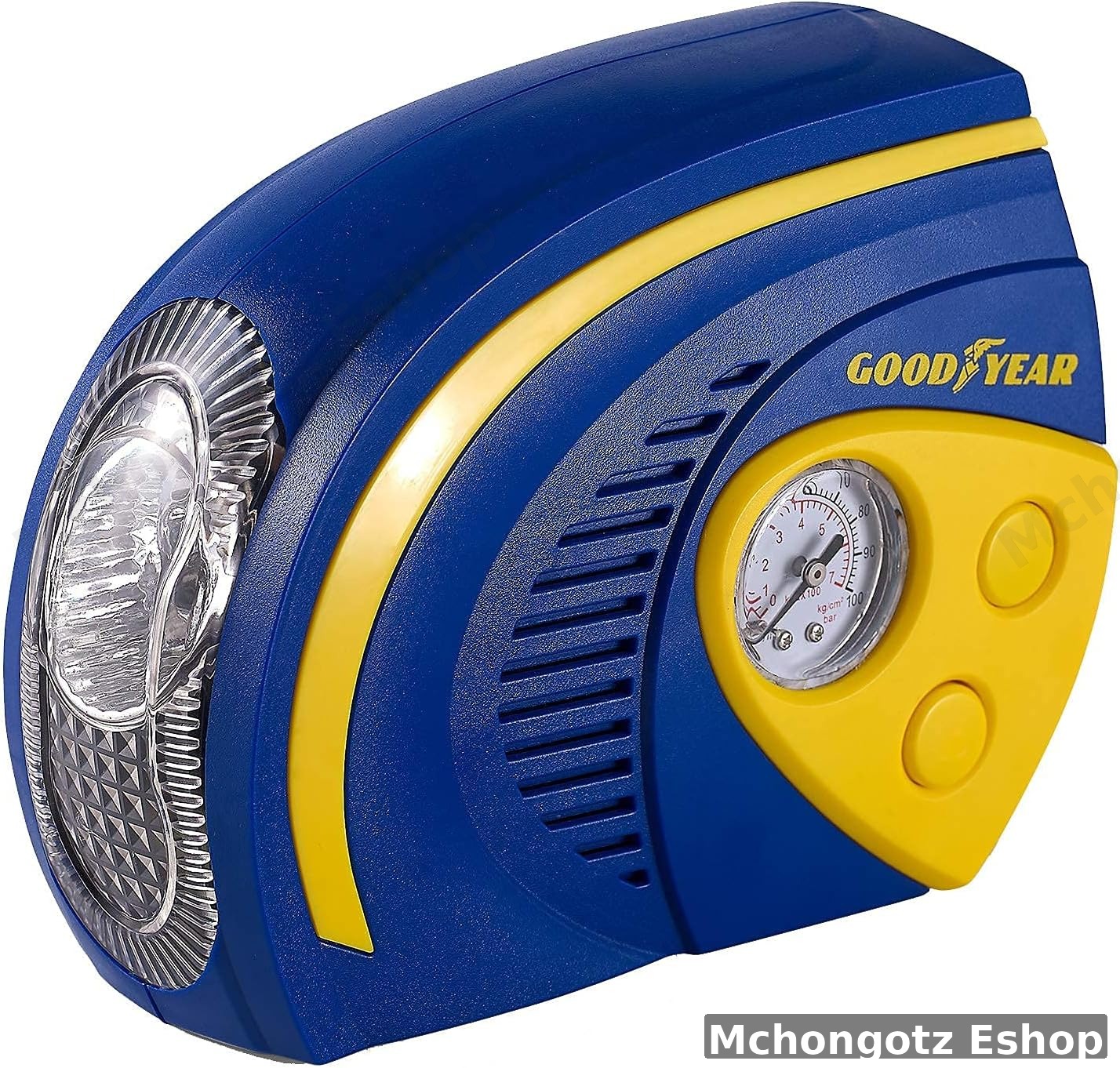 12V AIR COMPRESSOR WITH LIGTH | Goodyear 12V Car Tyre Inflator Air Compressor with LED Light - image 8