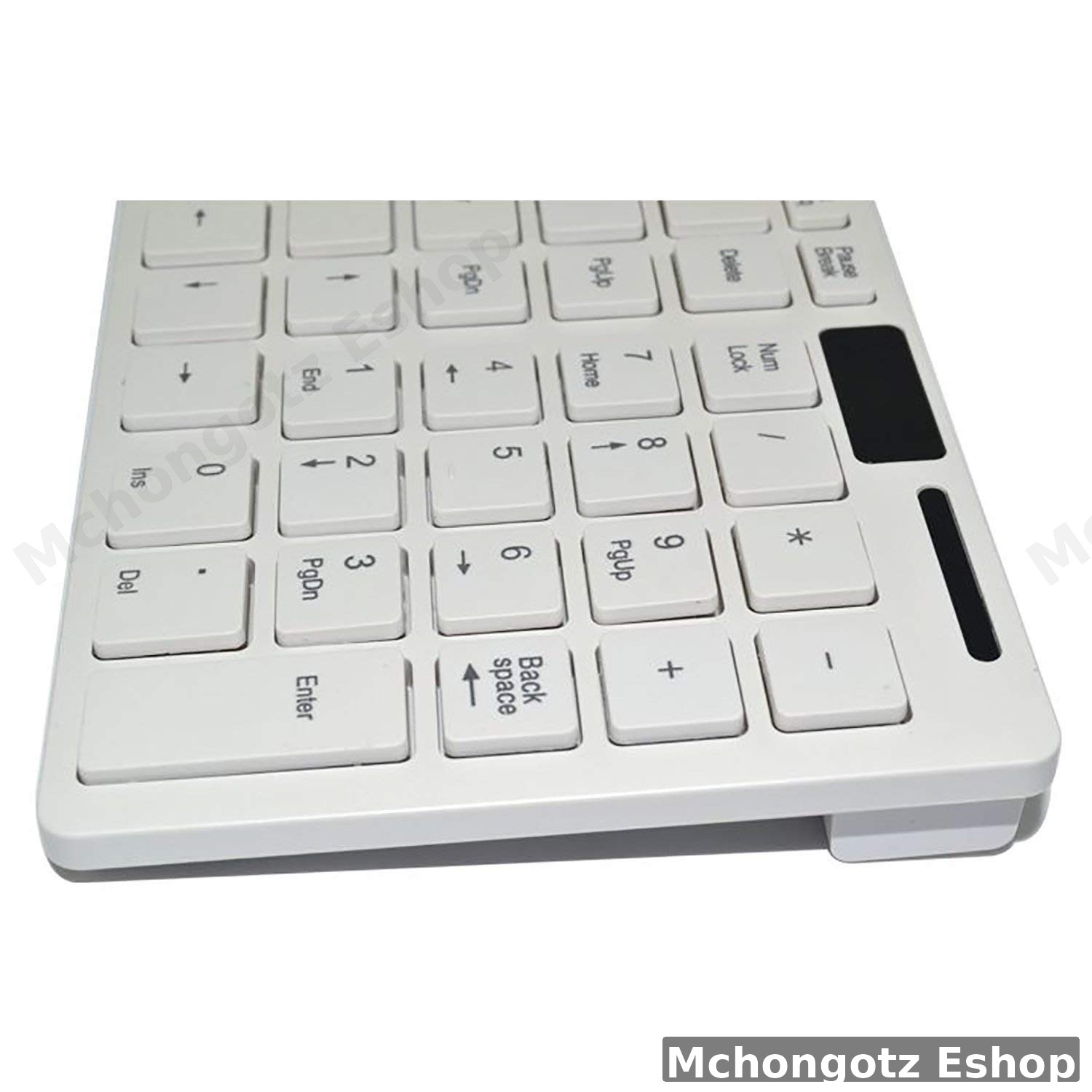 2.4GHz Full-Size Wireless Keyboard and Mouse Combo (Black/White)