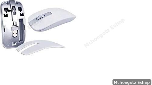 2.4GHz Full-Size Wireless Keyboard and Mouse Combo (Black/White)