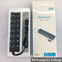 7-Port USB 3.0 Hub Splitter Adapter