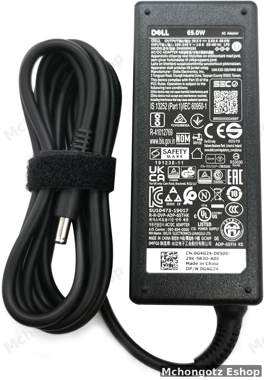 DELL SMALL PIN ADAPTER 65W 4.5mm Laptop Power Adapter
