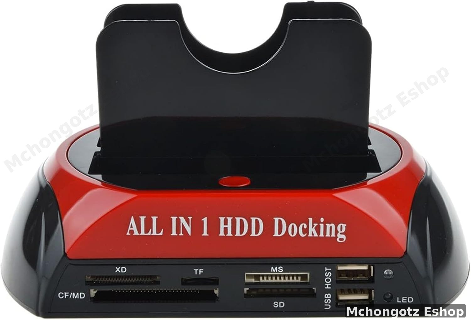 Dual Slot Hard Drive Docking Station (2.5"/3.5" SATA & IDE) with Card Reader & USB Hub