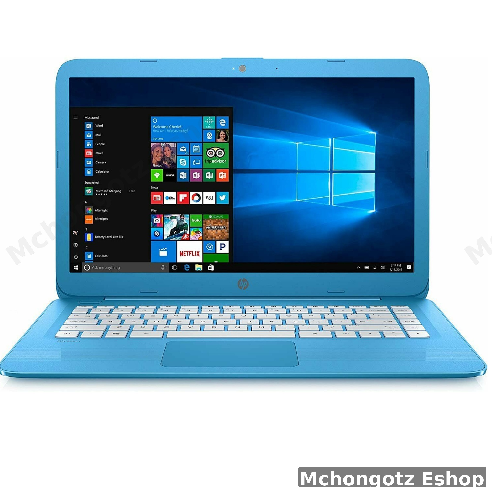 HP Stream 14 Refurbished Laptop (Celeron N3060, 4GB RAM, 32GB Storage)