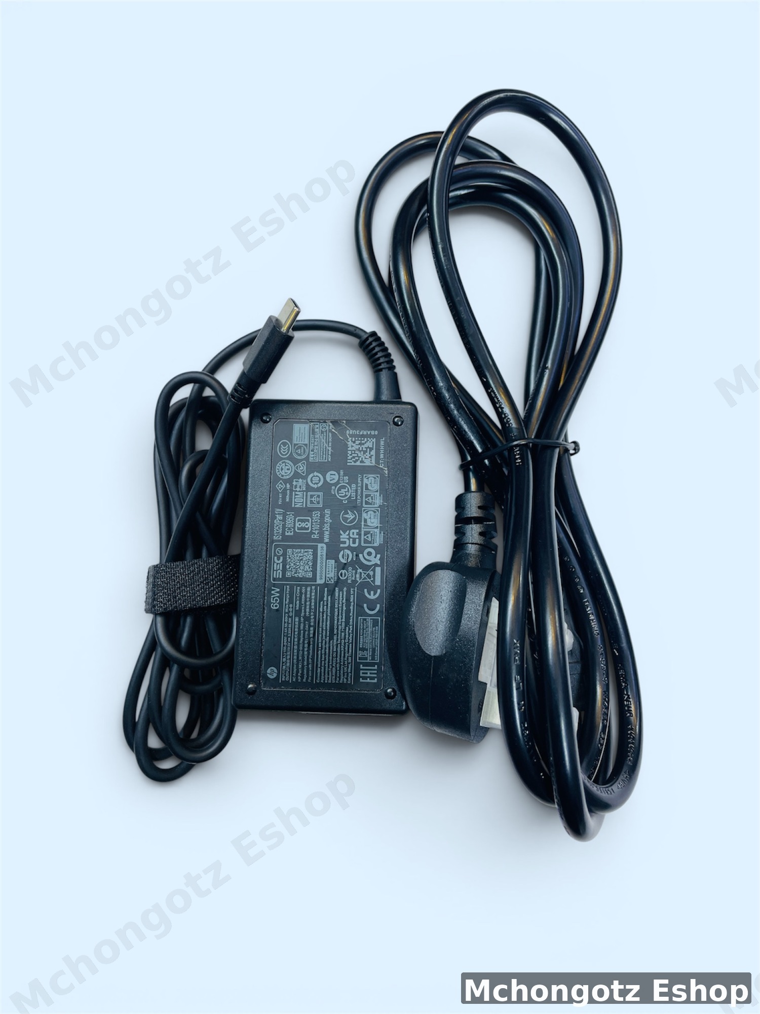 HP TYPE C ADAPTER 65W LAPTOP CHARGER - image 3