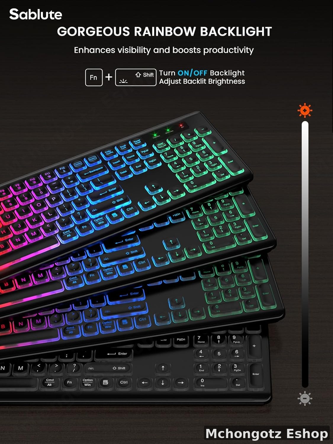 KL1 Wireless Keyboard & Mouse Combo