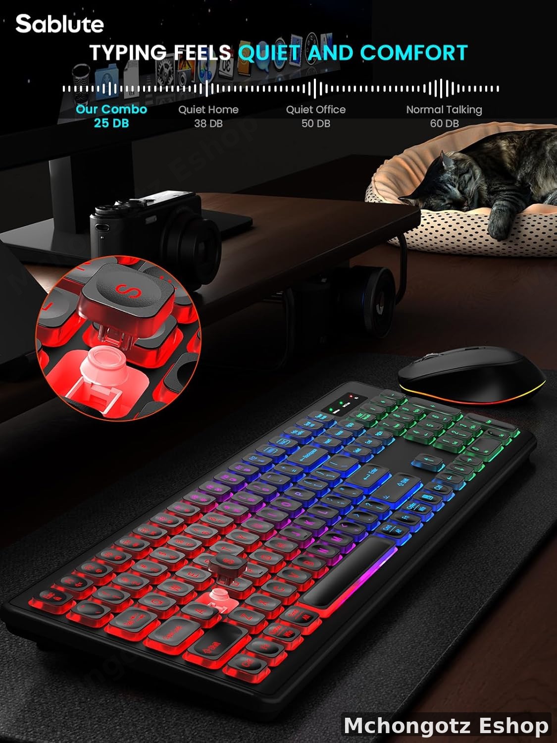 KL1 Wireless Keyboard & Mouse Combo