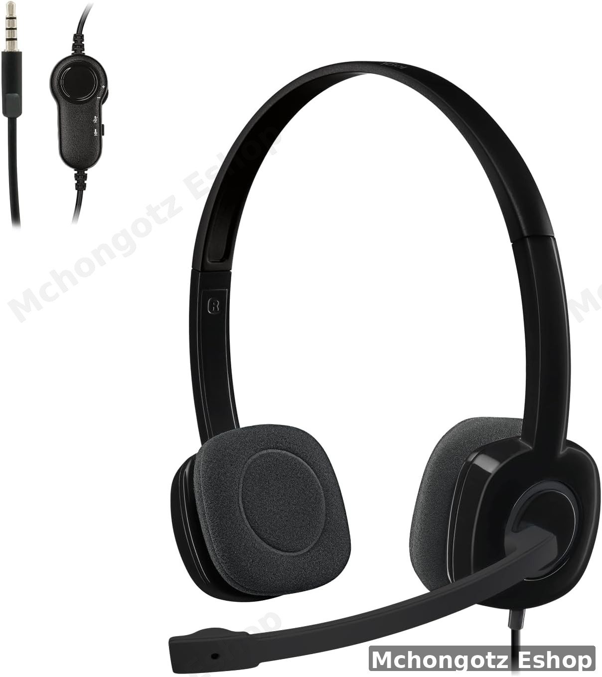 Logitech H151 Wired Stereo Headset (3.5mm Jack)