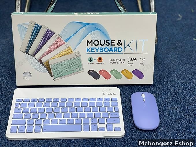 MOUSE AND KEYBOARD KIT | Wireless Keyboard and Mouse Combo Set (Compact 24cm)