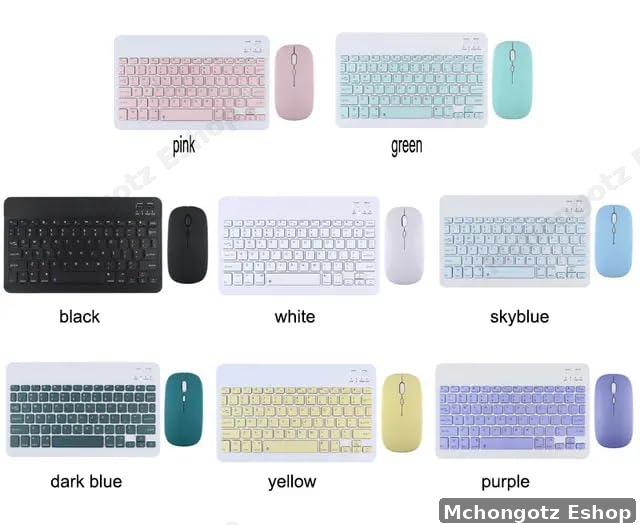 MOUSE AND KEYBOARD KIT | Wireless Keyboard and Mouse Combo Set (Compact 24cm)