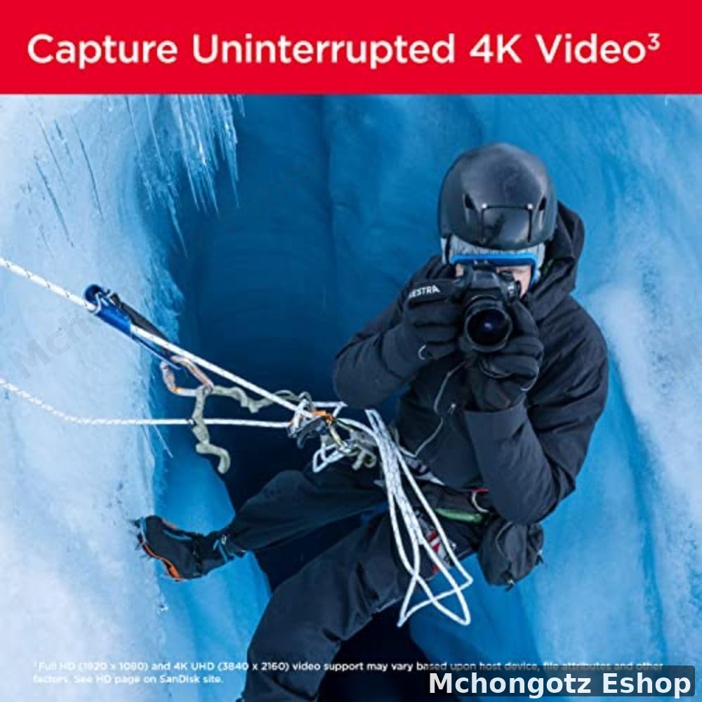 SanDisk 64GB Extreme PRO SDXC UHS-I Memory Card C10 U3 V30 4K UHD