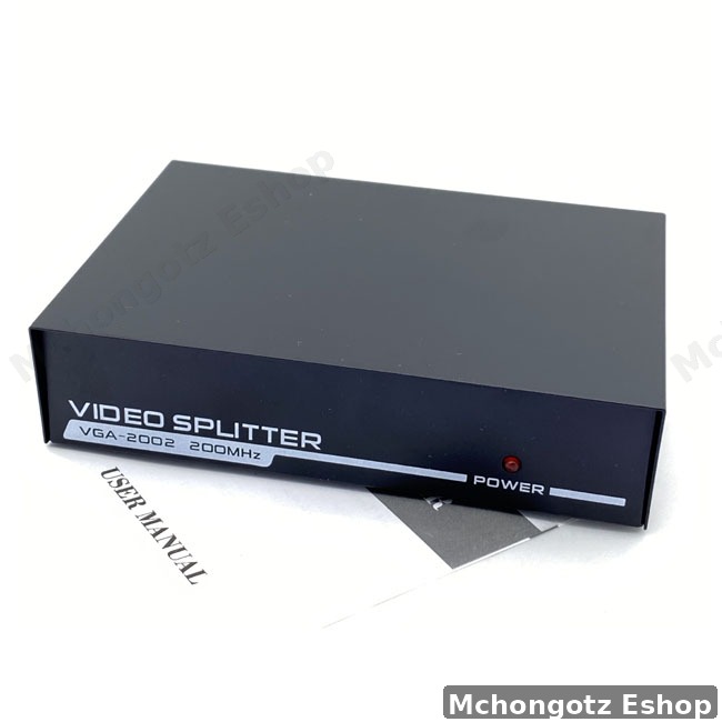 2-Port VGA Video Splitter