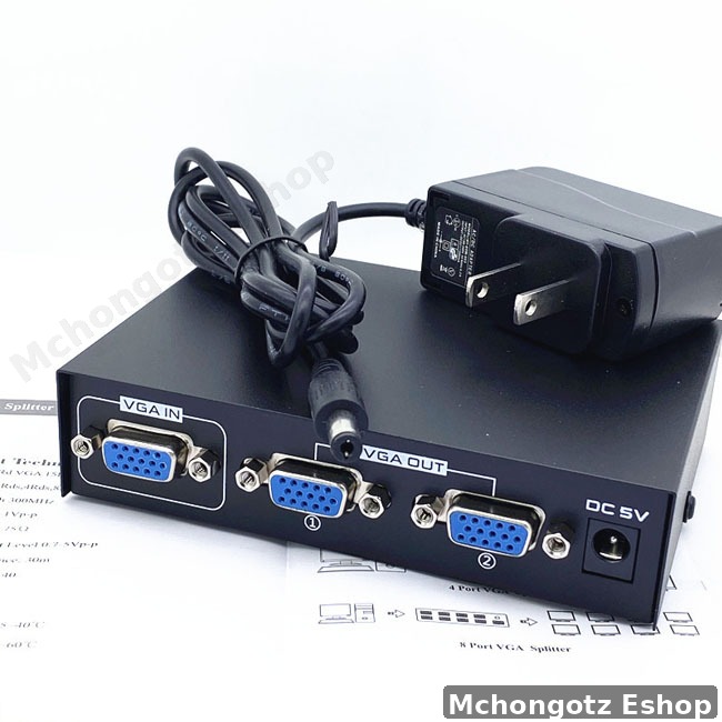 2-Port VGA Video Splitter