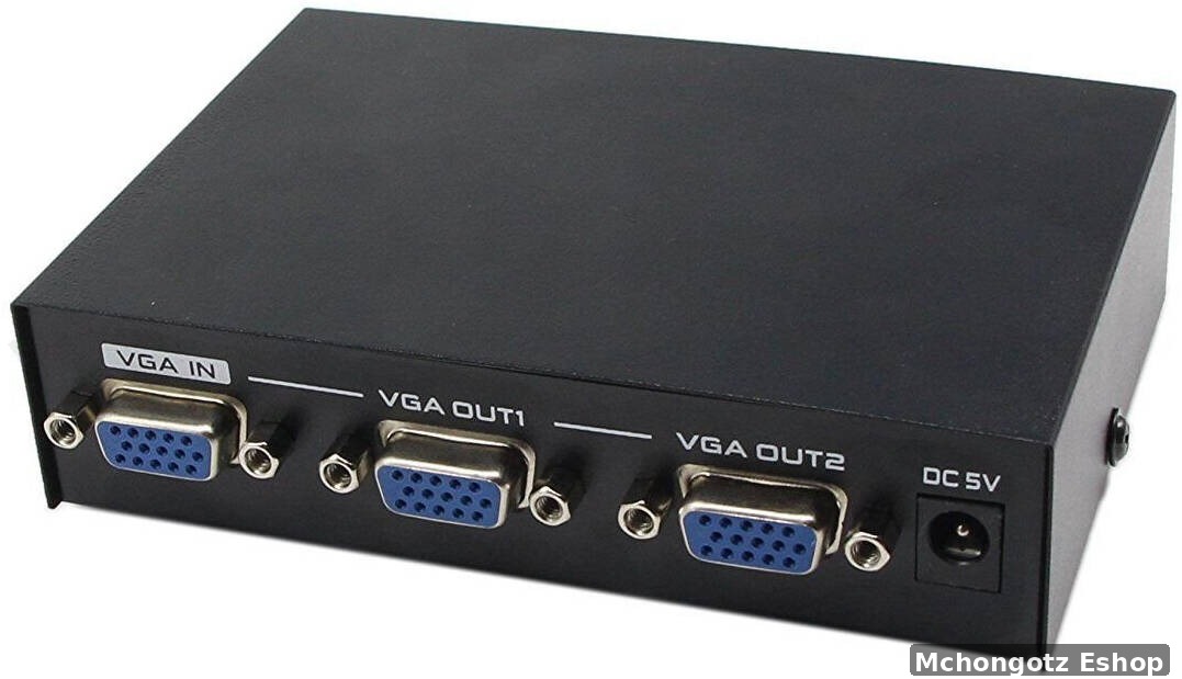 2-Port VGA Video Splitter