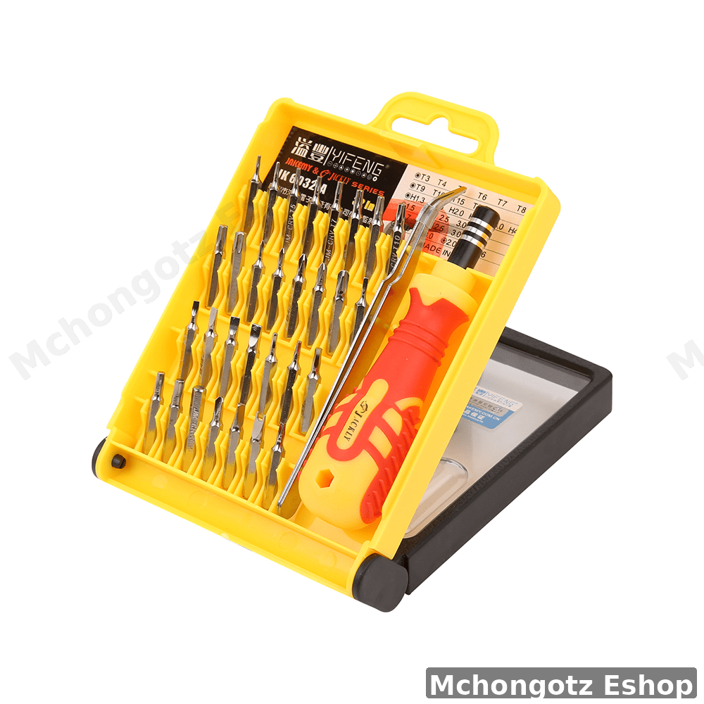 TOOL KIT JK 6032-A 32-in-1 Professional Screwdriver Tool Kit