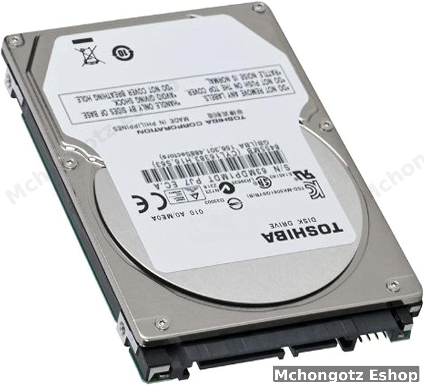 Toshiba 500GB 2.5" Internal Hard Disk Drive
