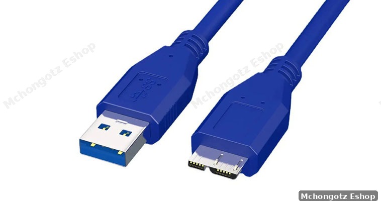USB 3.0 MICRO EXTERNAL HARD DRIVE CABLE 1M (Blue)