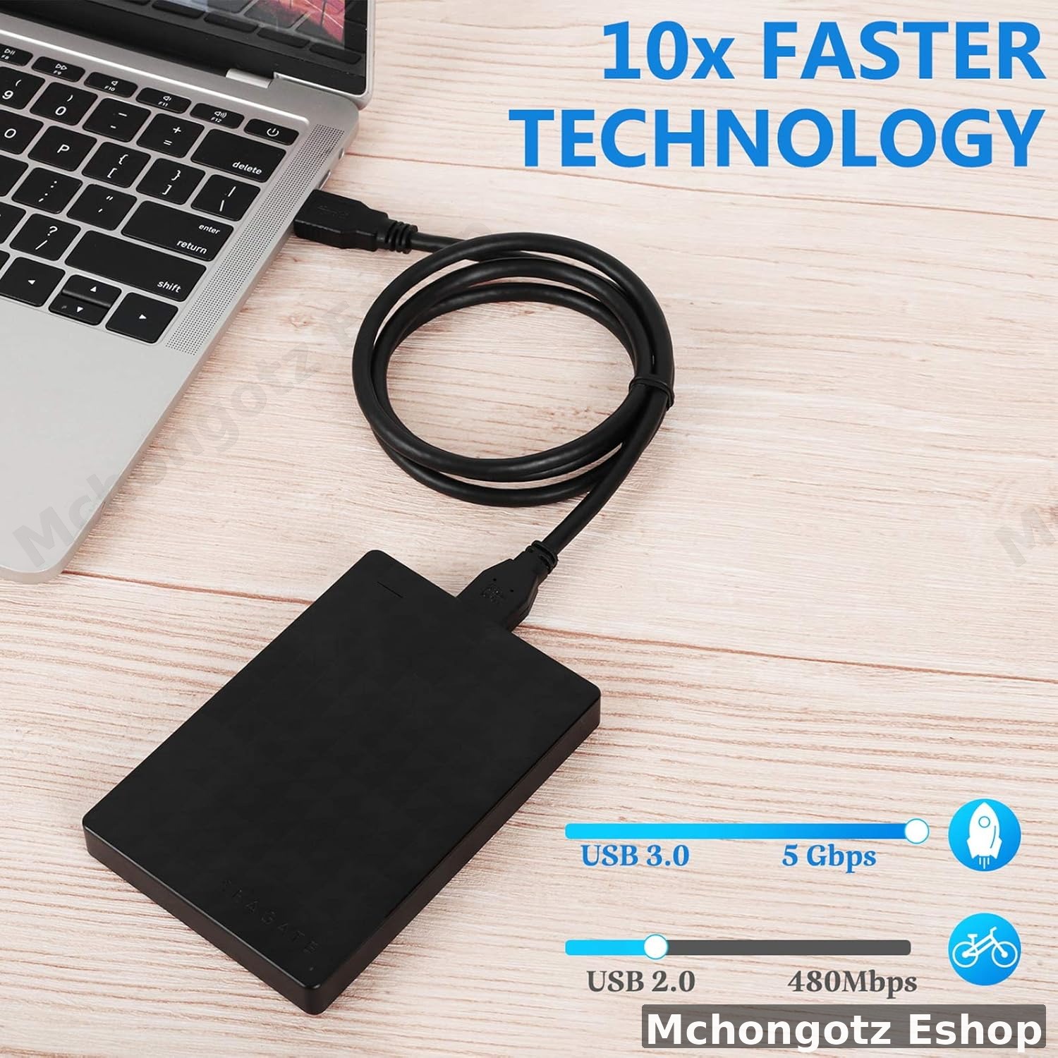 USB 3.0 MICRO EXTERNAL HARD DRIVE CABLE 50cm