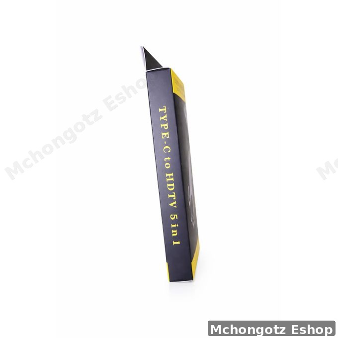 TPYE C 5 in 1 Multiport Hub Adapter (HDMI, RJ45, 2 3.0 USB, USB C )