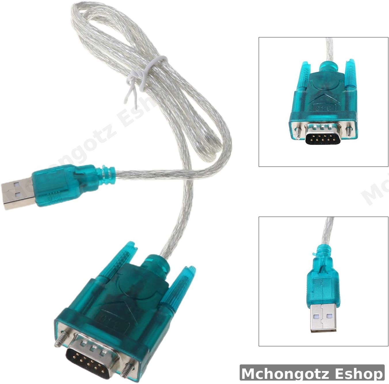 USB to VGA Serial Converter Cable  RS232 (DB9)