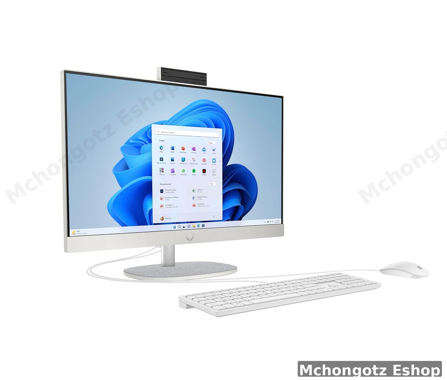 HP CR0047NH G10 Core i7 | 8GB RAM | 512GB SSD | 24" Touch All-in-One Desktop Price in Tanzania - image 4