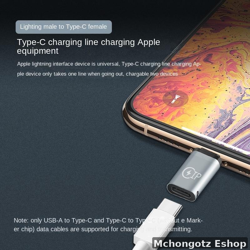 OTG Adapter Lightning Male to USB Type C Converter for iPhone 6 up to 14 - image 3