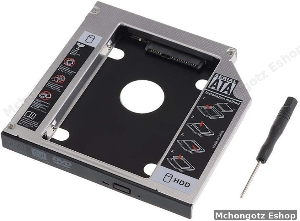 SATA Second HDD/SSD Hard Drive Caddy for Laptop