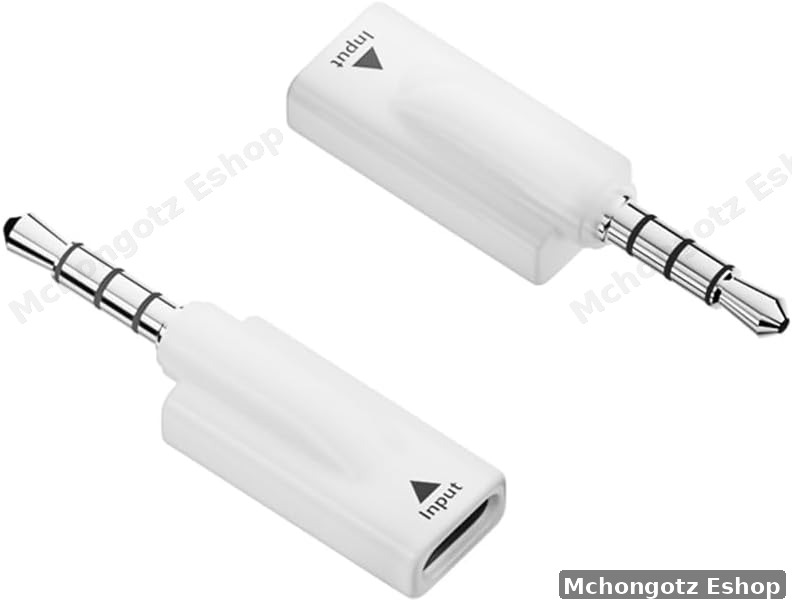 TYPE C Female to 3.5mm Male Audio Adapter (16bit/48KHz Dongle)