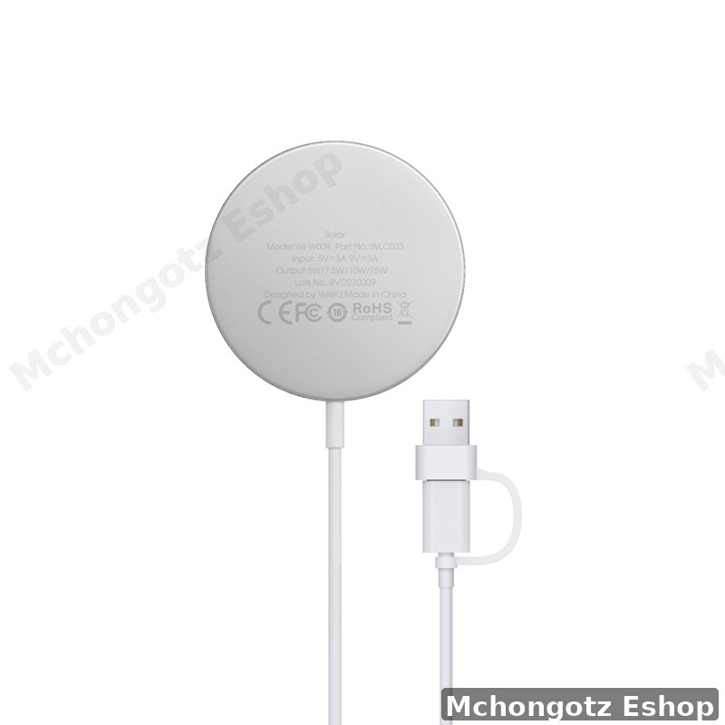 WIWU Nova 15W Wireless Charger Magnetic Fast Charging Pad - image 2