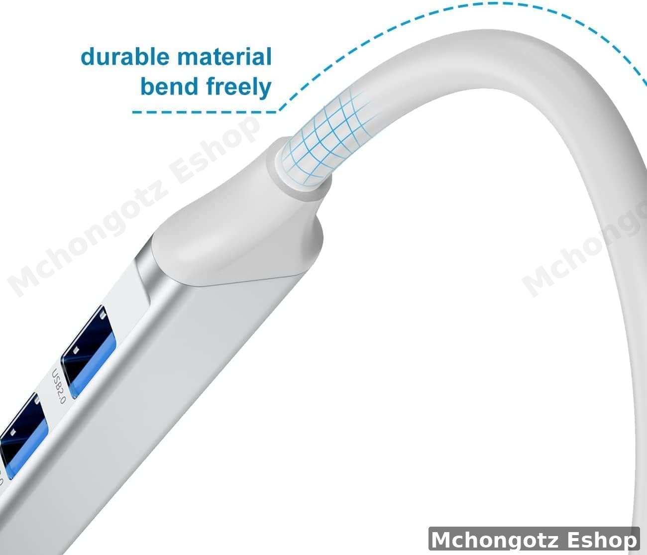 4-in-1 USB-C Hub | Type-C to 4 USB-A Ports | Portable USB Hub Price in Tanzania - image 3