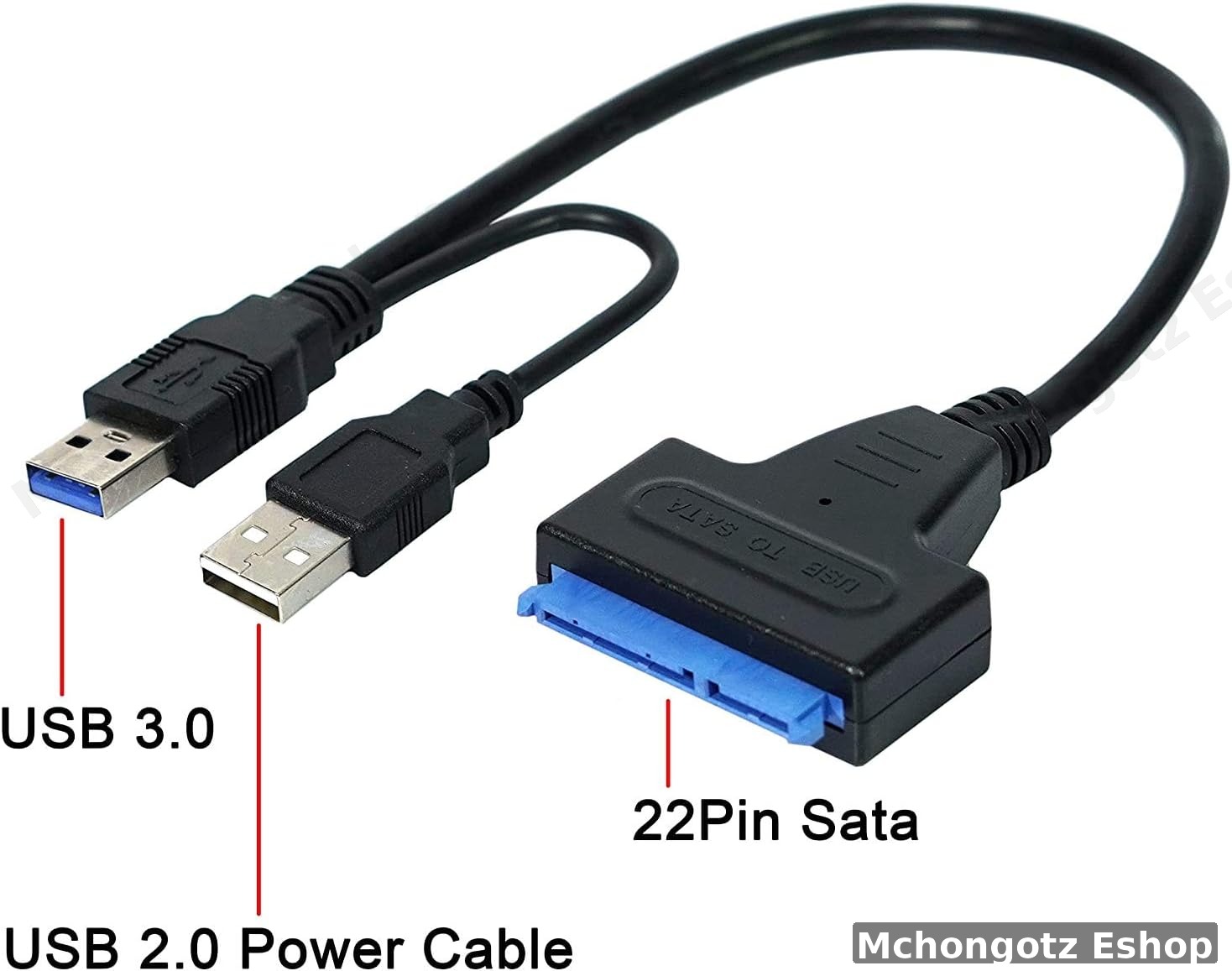 CARE CASE USB 3.0 to SATA Adapter Cable | 2.5" HDD / SSD Converter Price in Tanzania - image 8