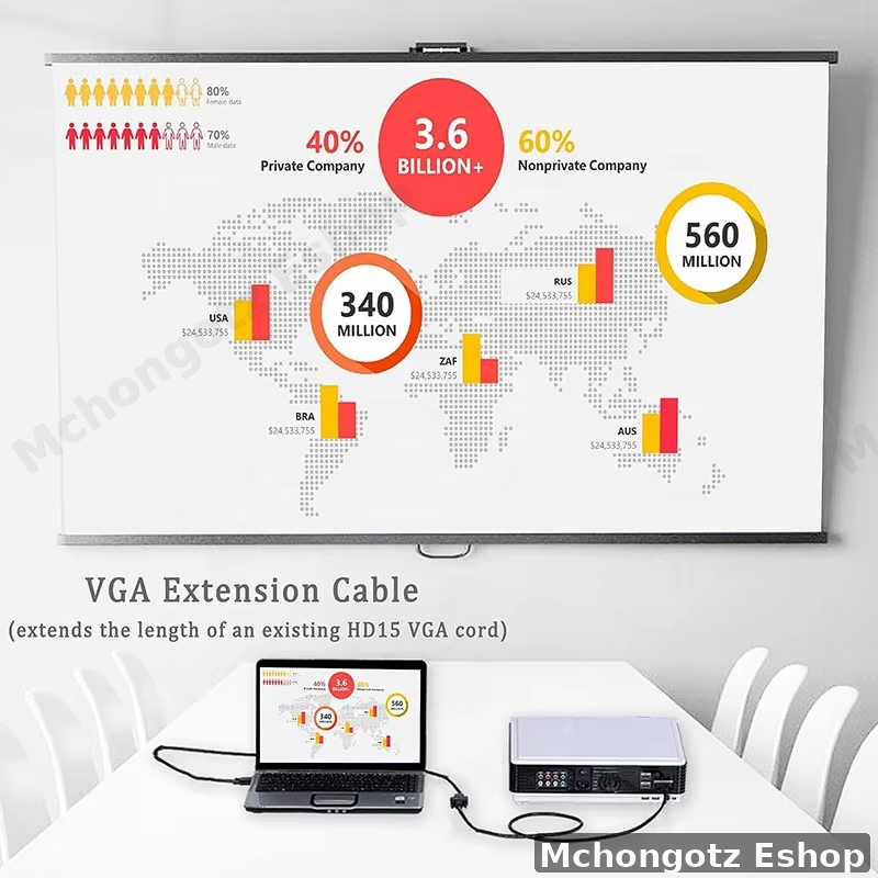 DB9 RS232 Serial Cable Male to Female | Null Modem Computer Data Communication Cable Price in Tanzania - image 3