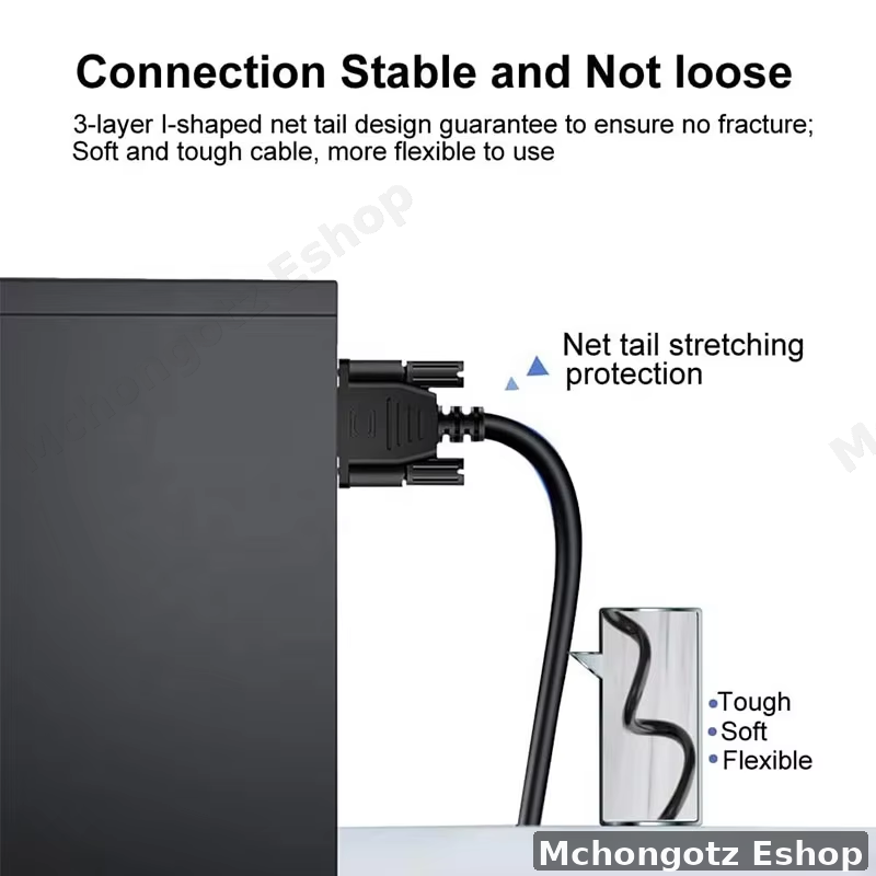 DB9 RS232 Serial Cable Male to Female | Null Modem Computer Data Communication Cable Price in Tanzania - image 4