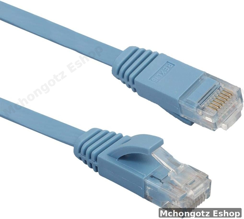 Flat Cat 6 LAN Cable 3M Ethernet Network Cable - image 2