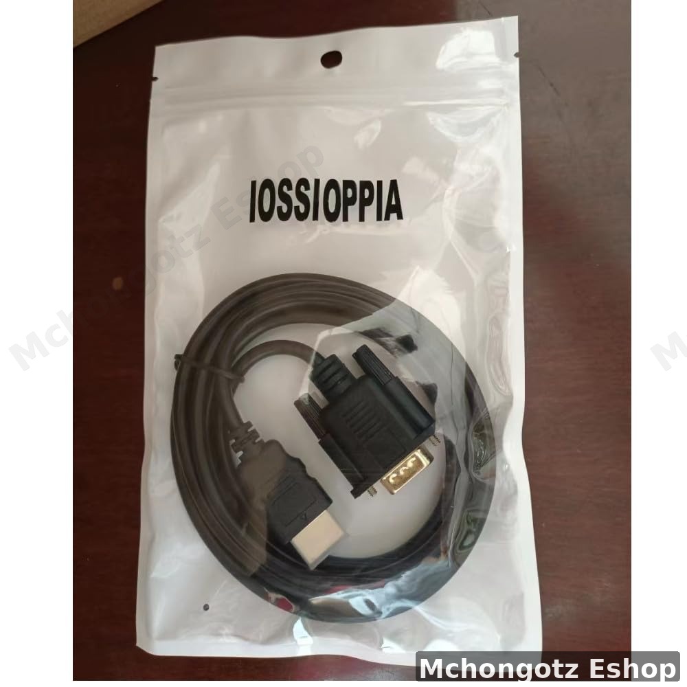 HDMI to VGA Cable 1.8M | Active 1080P Male-to-Male Display Converter Cable Price in Tanzania - image 6