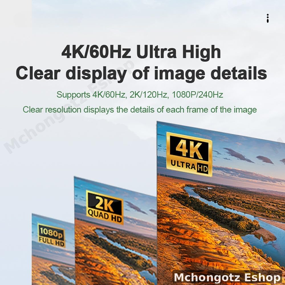 Doonjiey 4K HDTV Virtual Display Adapter | Headless Graphics Card Emulator, Remote Desktop Ready - image 2