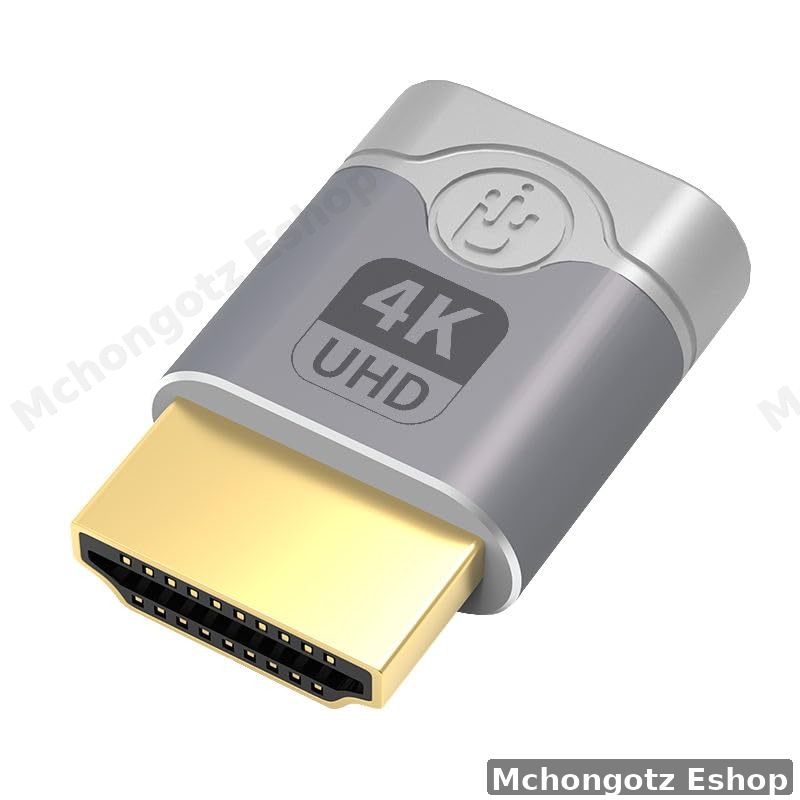 Doonjiey 4K HDTV Virtual Display Adapter | Headless Graphics Card Emulator, Remote Desktop Ready - image 6