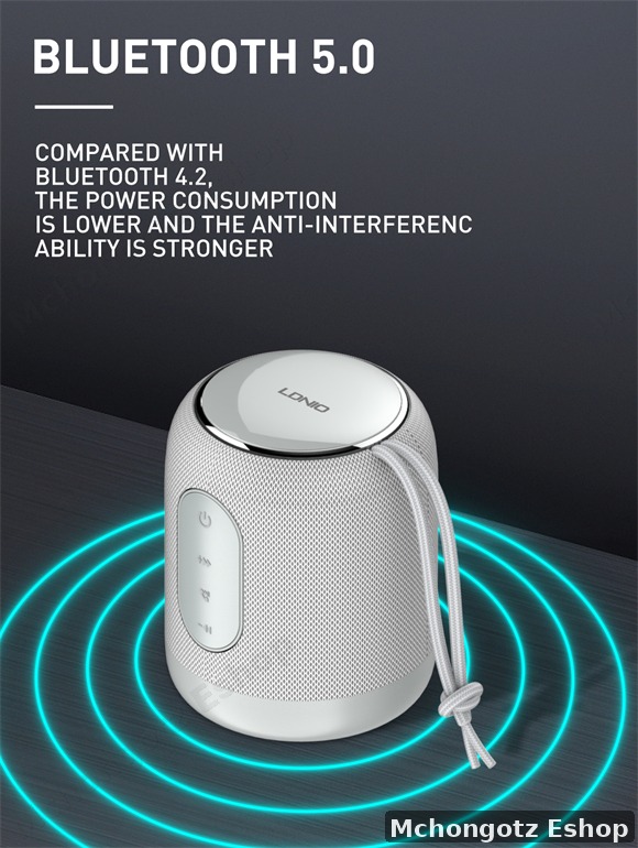 LDNIO BTS12 bluetooth speaker 10W IP67 waterproof 8 hours playback - image 7