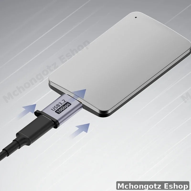 micro b to usb c | type c female adapter usb 3.0 for external hdd ssd  OTG - image 7