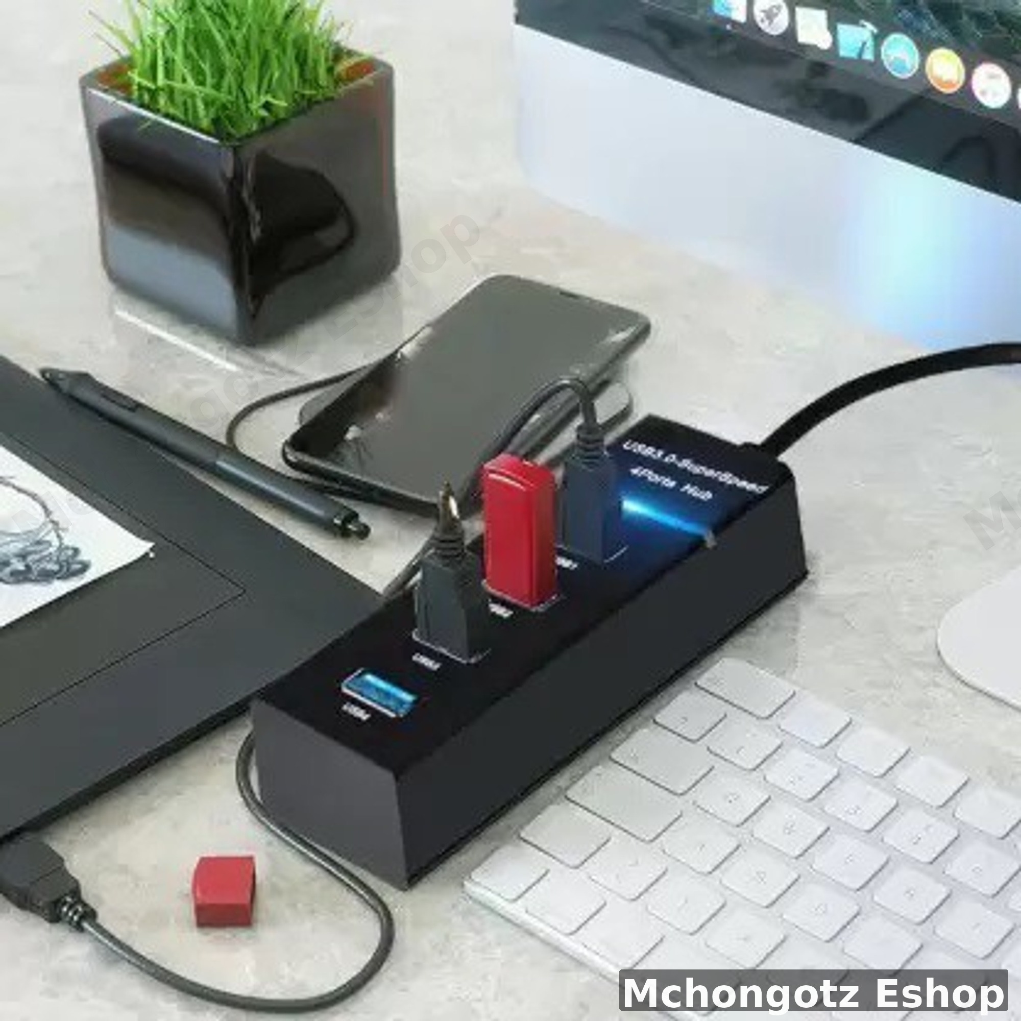 usb 3.0 hub 4 port splitter - image 12
