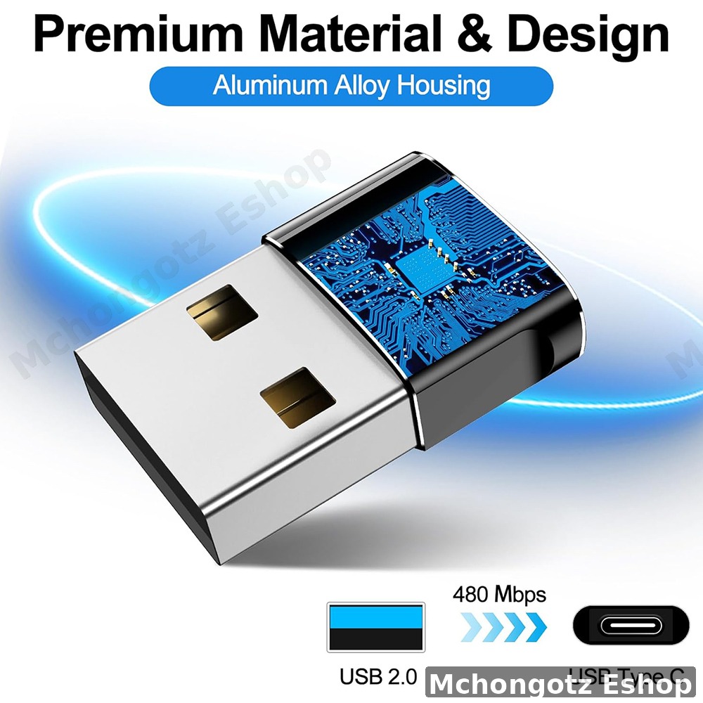usb c | type c female to usb male otg adapter - image 6