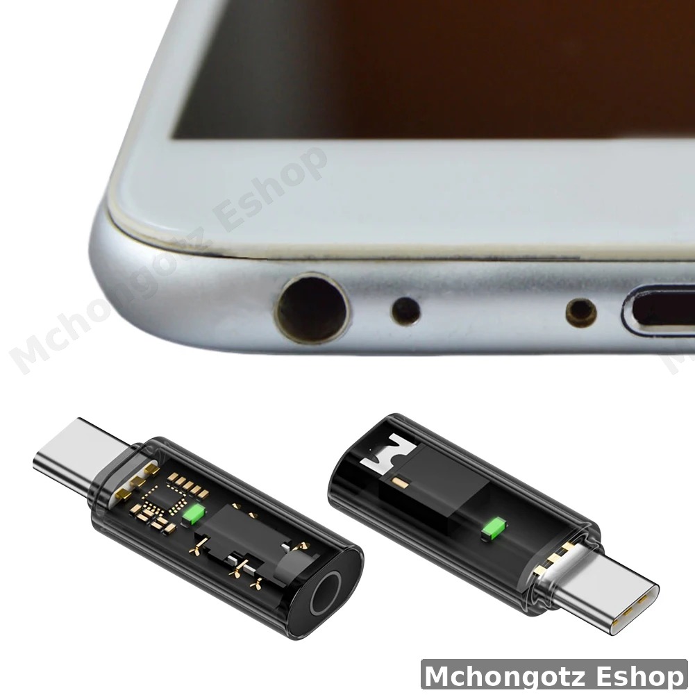 usb c | type c to 3.5mm aux audio adapter dac headphone jack OTG - image 5