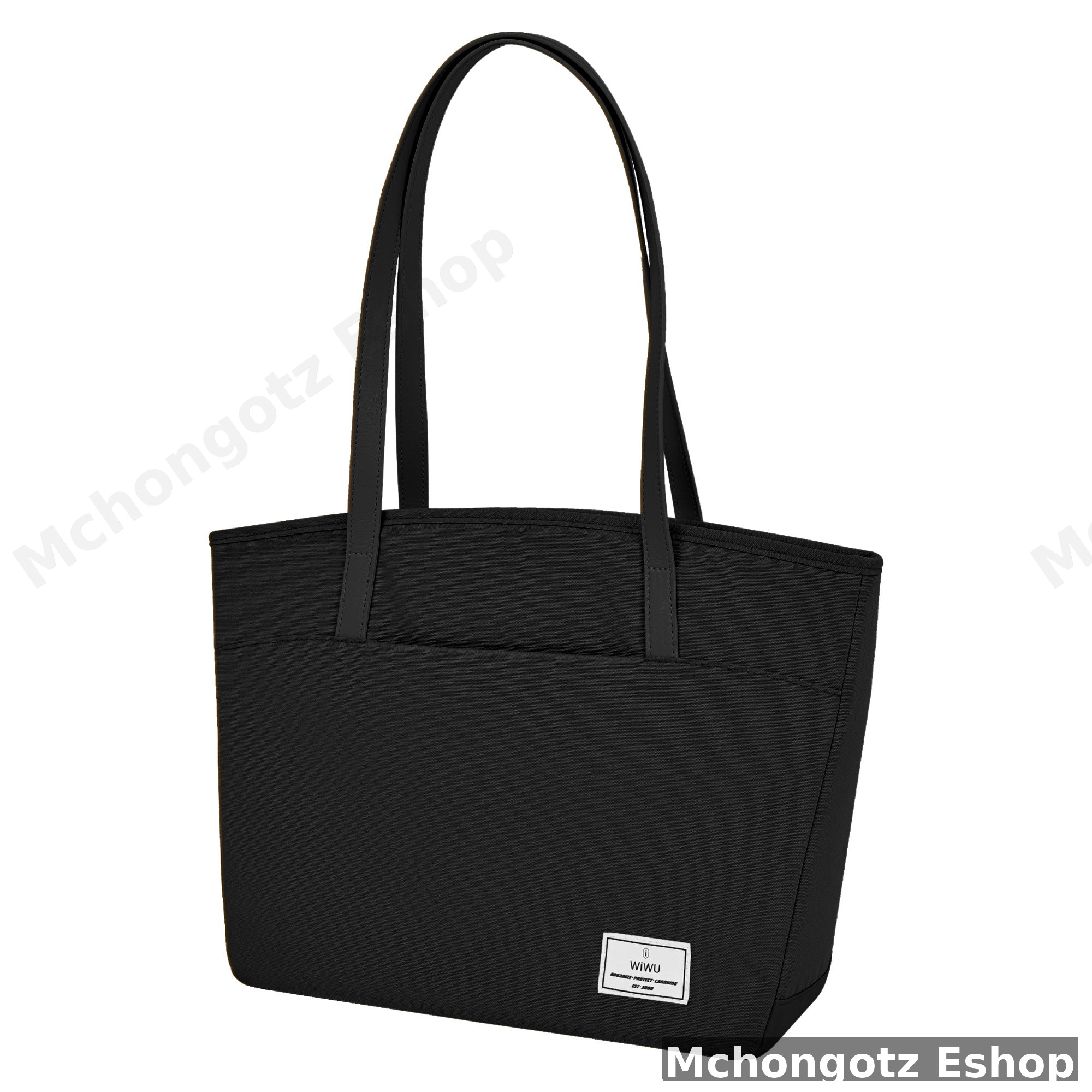 WiWU Ora Tote lady laptop handbag multiple pockets gray 14 16 inch - image 12