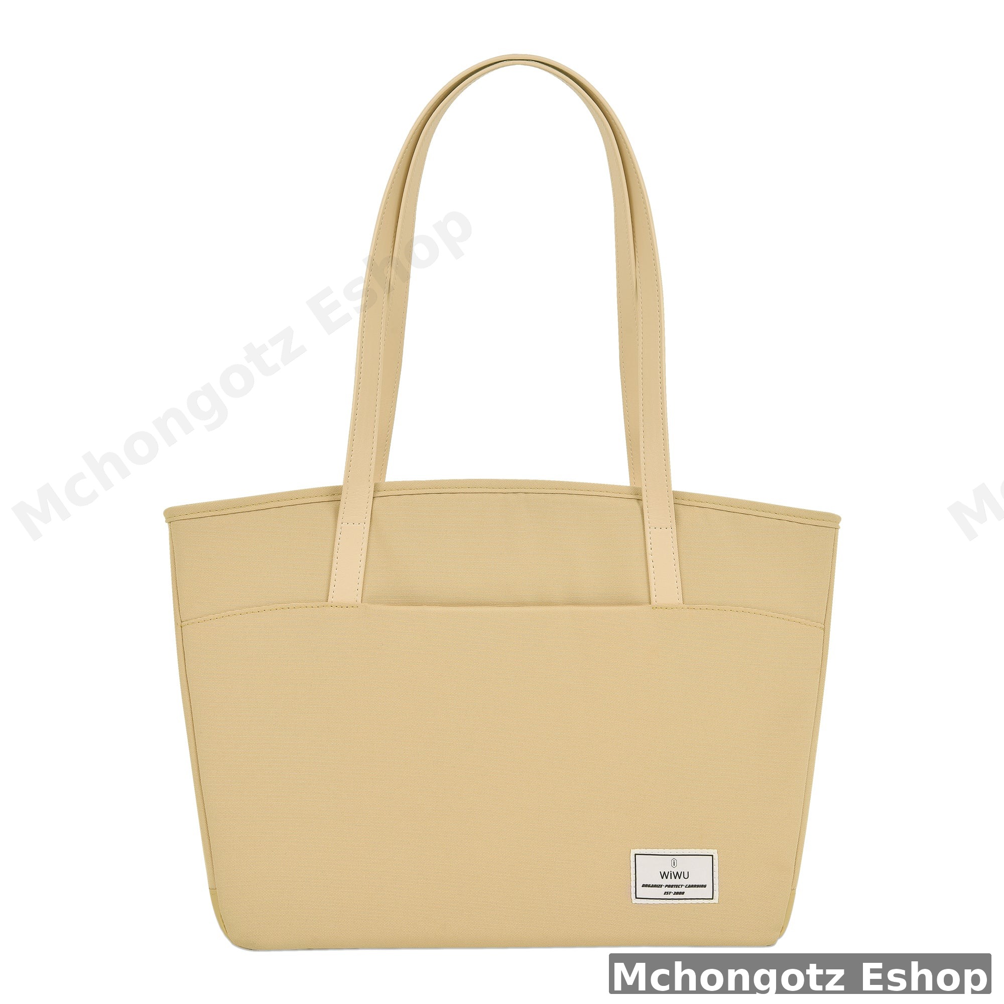 WiWU Ora Tote lady laptop handbag multiple pockets gray 14 16 inch - image 17