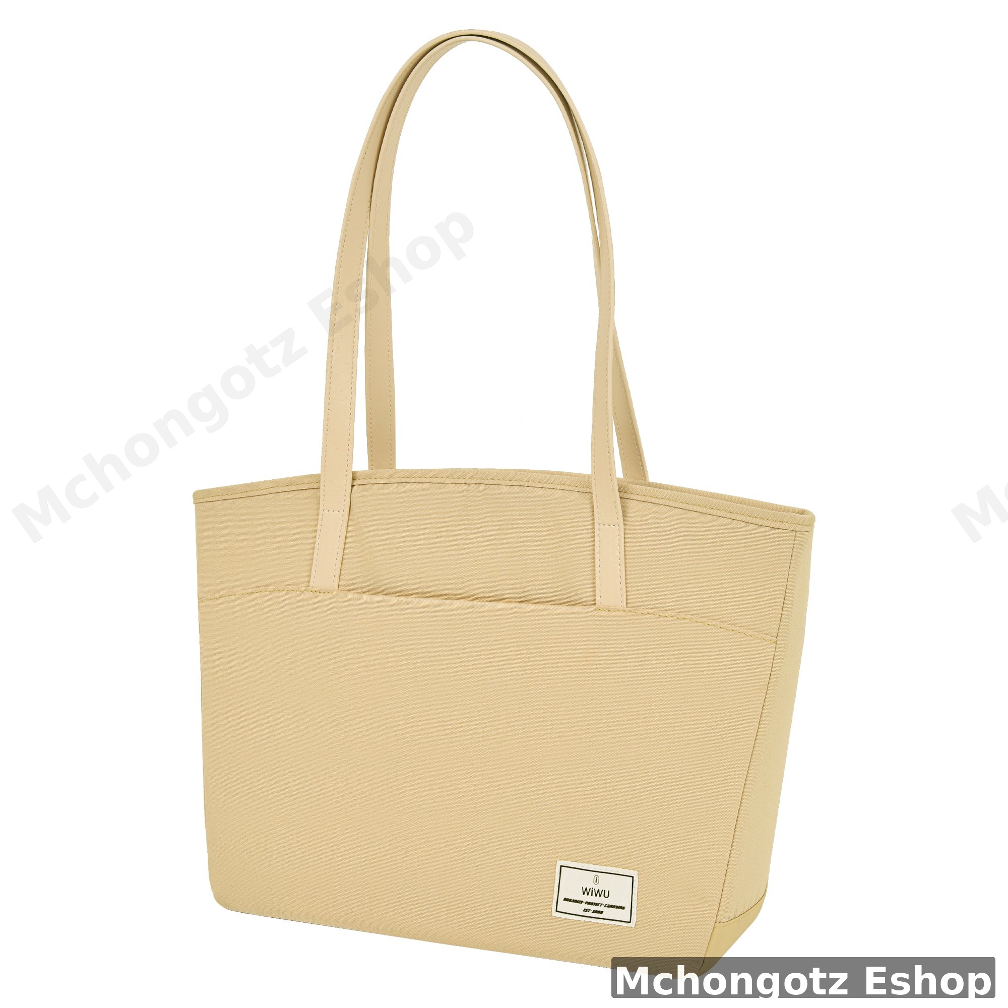 WiWU Ora Tote lady laptop handbag multiple pockets gray 14 16 inch - image 10