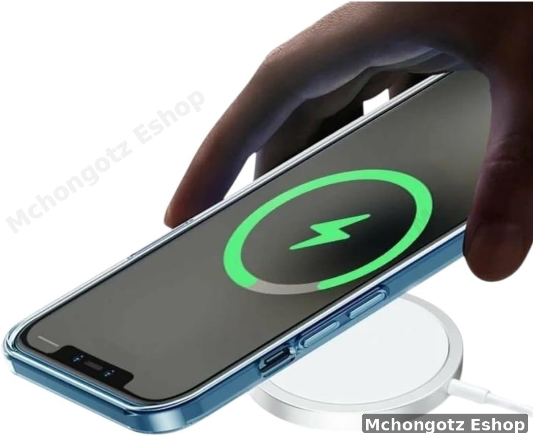 WiWU Wi-W009 magnetic wireless charger 15W white - image 4